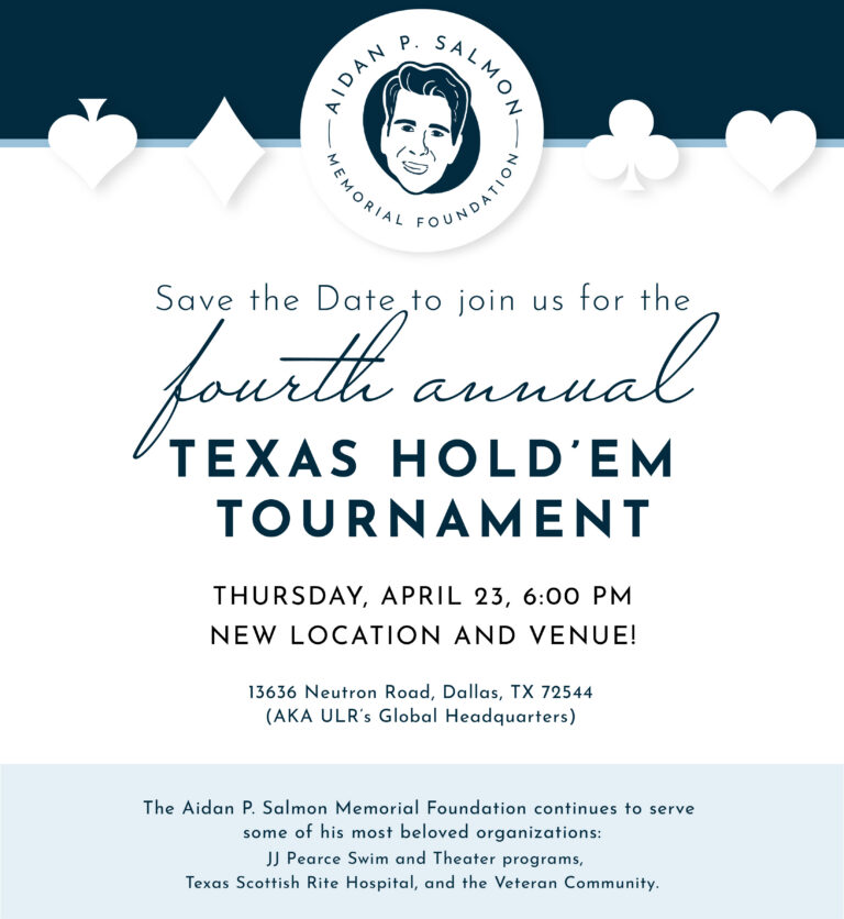 Aidan P. Salmon Texas Hold 'Em Tournament