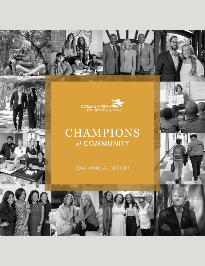 2024 Annual Report Champions of Community