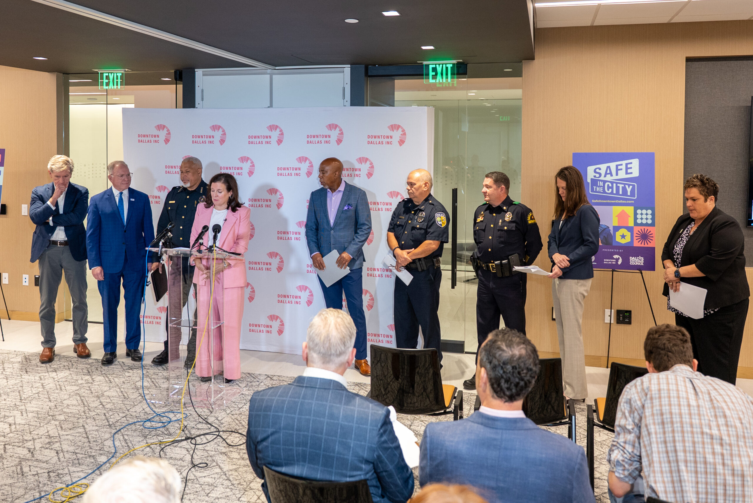 Coalition Announces First Downtown DPD Command Center, Marking One Year of Safe in the City Results
